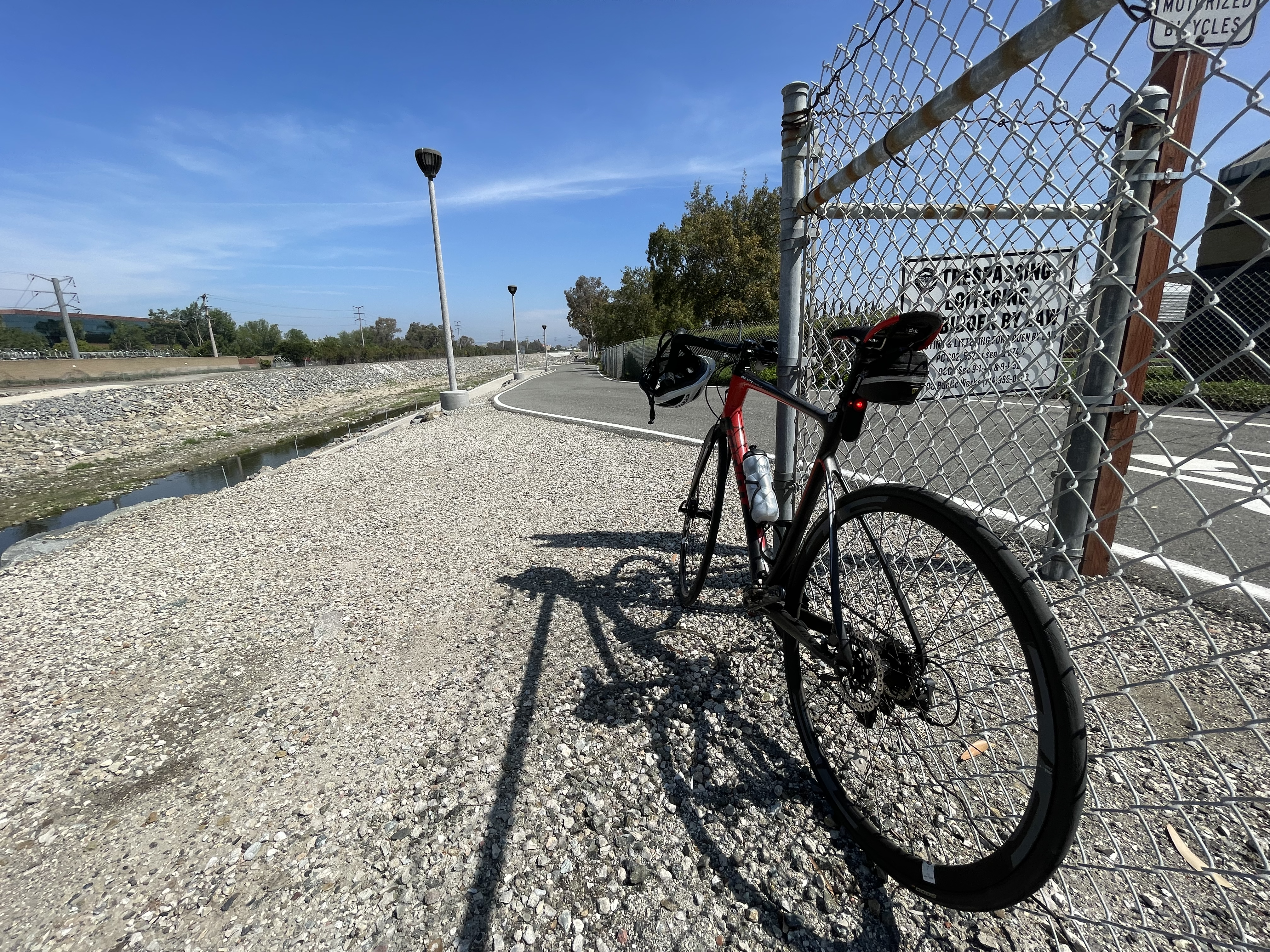 Picture of Anthony's road bike.